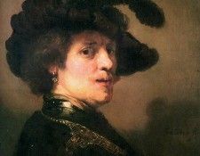 Rijn van Rembrandt Self portrait 7 Sun. ����, ��������� ���