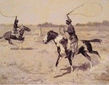 It was to be a lasso duel. Remington, ��������