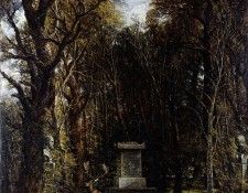 Cenotaph to the Memory of Sir Joshua Reynolds, erected in the grounds of Coleorton Hall, Leicestershire by the late Sir George Beaumont, Bt..  