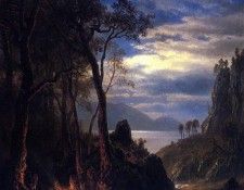 Bierstadt Albert The Campfire. , 
