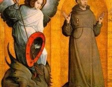 JUAN DE FLANDES Saints Michael And Francis. ,  