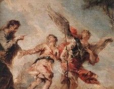 GUARDI Gianantonio The Departure of Tobias. ������, �������� �������