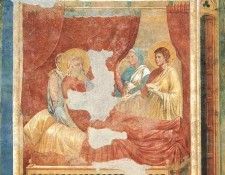 Giotto Scenes from the Old Testament. Issac Blessing Jacob, .   