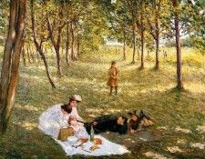 Beau Henri The picknick Sun. , 