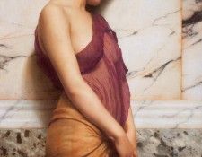Godward The Tambourine Girl 1906. ,  