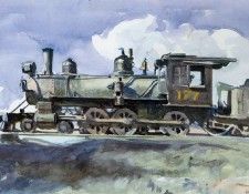 1925 D. & R. G. Locomotive. , 