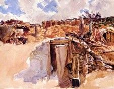 Sargent John Singer Dugout. ,  