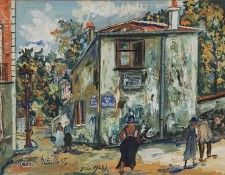 Rue du Mont Cenis ancienne maison Berlioz 1923. , 