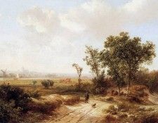 Kluyver Pieter Summer landscape Sun . , 
