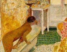 Bonnard La sortie de la baignoire, ca 1930, 129x123 cm, Priv. , 