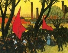 May Day Demostration at the putilov Plant. ,  (1878-1927)