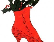 Warhol - Untitled (red Boot Wit Holly). , 