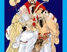 JYSU 1st Anniv 119 HanXueZhong Immortals ThreeGodsOfFortune&Fame&LongevityaZion. ,  
