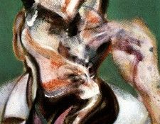 Bacon Study for Portrait of Lucian Freud, 1966. , 