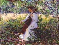 perry the violincellist (edith perry) c1906-7. �������� ����