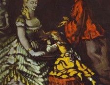 Cezanne - Interior with Two Women and a Child. , 