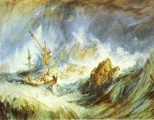 William Turner - A Storm (Shipwreck). ������