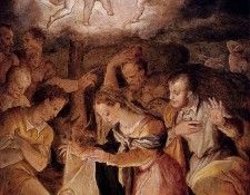 Vasari Giorgio The Nativity With The Adoration Of The Shepherds. , 