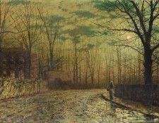 Figure on a moonlit lane. ������� ���� ��������