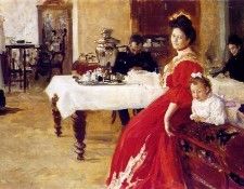 Repin Ilya The artists family Sun. �����, ���� ��������