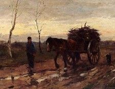 Scherrewitz Johan Frederik Cornelis Returning Home. Scherrewitz   