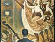 Seurat Le chahut, 1890, Kroller-Mullermuseet, Otterlo. , 