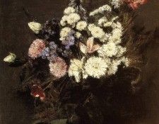 Fantin Latour Autumn Flowers. -, ---