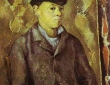 Cezanne - The Artistss Son, Paul. , 