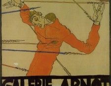Schiele Self-portrait as St Sebastian, 1914-15, Historisches. ����, ����