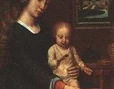 David,G. The Madonna of the Milk Soup, approx. 1520, oil on . �����, �����