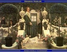 PO Vp S2 41 Vogeler-Summer evening at the Barkenhoff. ��������