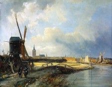 Springer Cornelis Study for View on Den Haag Sun. Springer, 