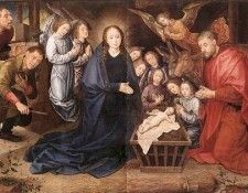 GOES Hugo van der Adoration Of The Shepherds. ,   
