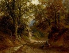 Turner George The Old Cottage Littleover Lane. , 