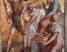 Raphael The Stanza della Segnatura The Judgment of Solomon. 