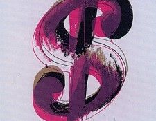 Warhol - Paper Dollar. , 
