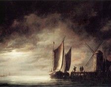 Cuyp 44Moonlight. , Aelbert