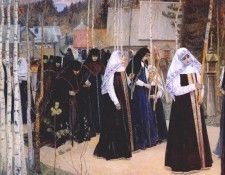 nesterov the great taking of the veil 1898. 