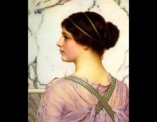 A Grecian Lovely c1909. ,  