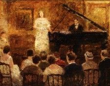 Pippel Otto Eduard The Recital. Pippel,  