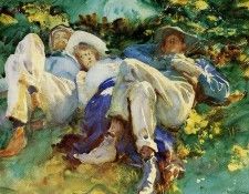 Sargent John Singer Siesta. ,  