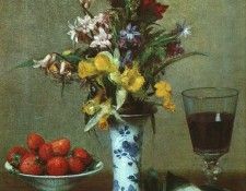 Fantin Latour Still Life The Engagement 1869. -, ---