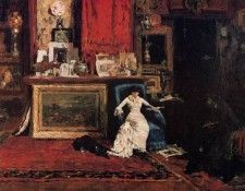 Chase William Merritt Interior of the Artist-s Studio aka The Tenth Street Studio. ,  