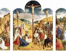 GOES Hugo van der Calvary Triptych. ,   