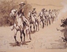 In the Desert. Remington, 