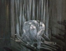Bacon Study for a nude, 1951, 198 x 137 cm, Private. , 