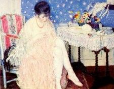 frieseke torn lingerie 1915. Frieseke,  