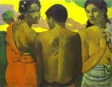 Gauguin - Three Tahitians. , 