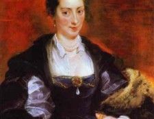 Peter Paul Rubens - Portrait of Isabella Brant. ,  