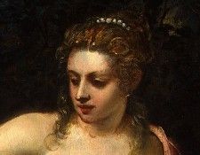 TINTORETTO SUSANNA, DETALJ 2 C.1575, NGW. ����������, �����